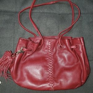 Botkier Real Leather Red Handbag